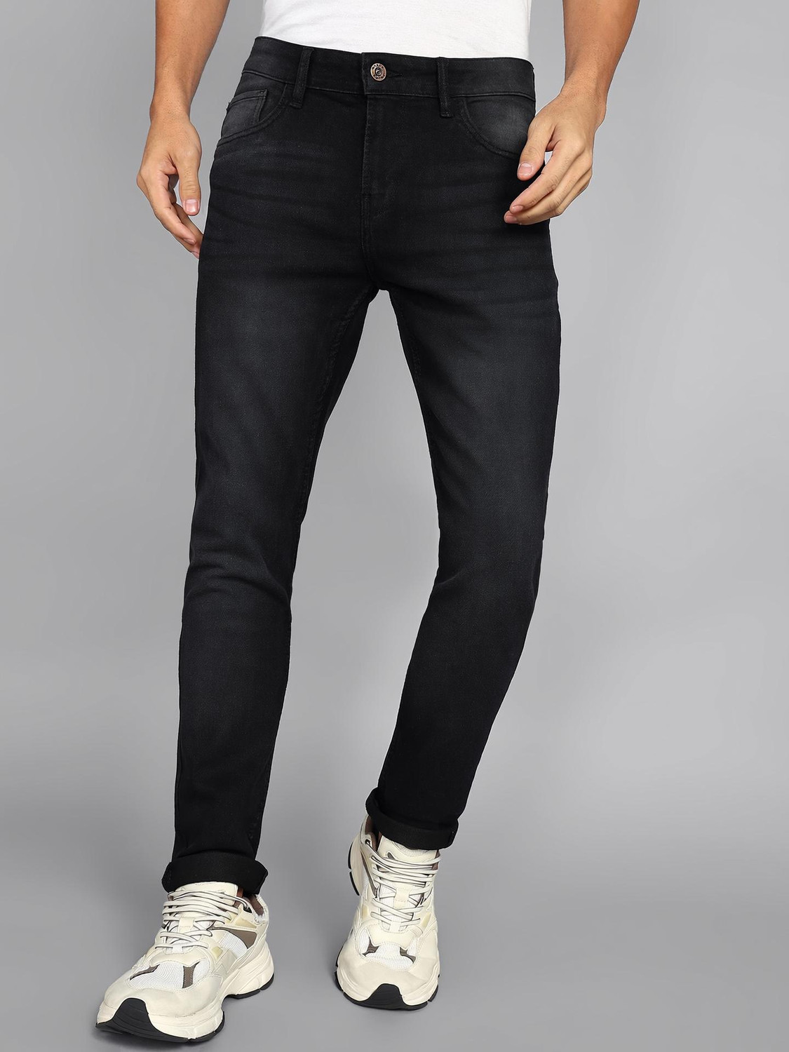 Image of METRONAUT Skinny Men Black Jeans