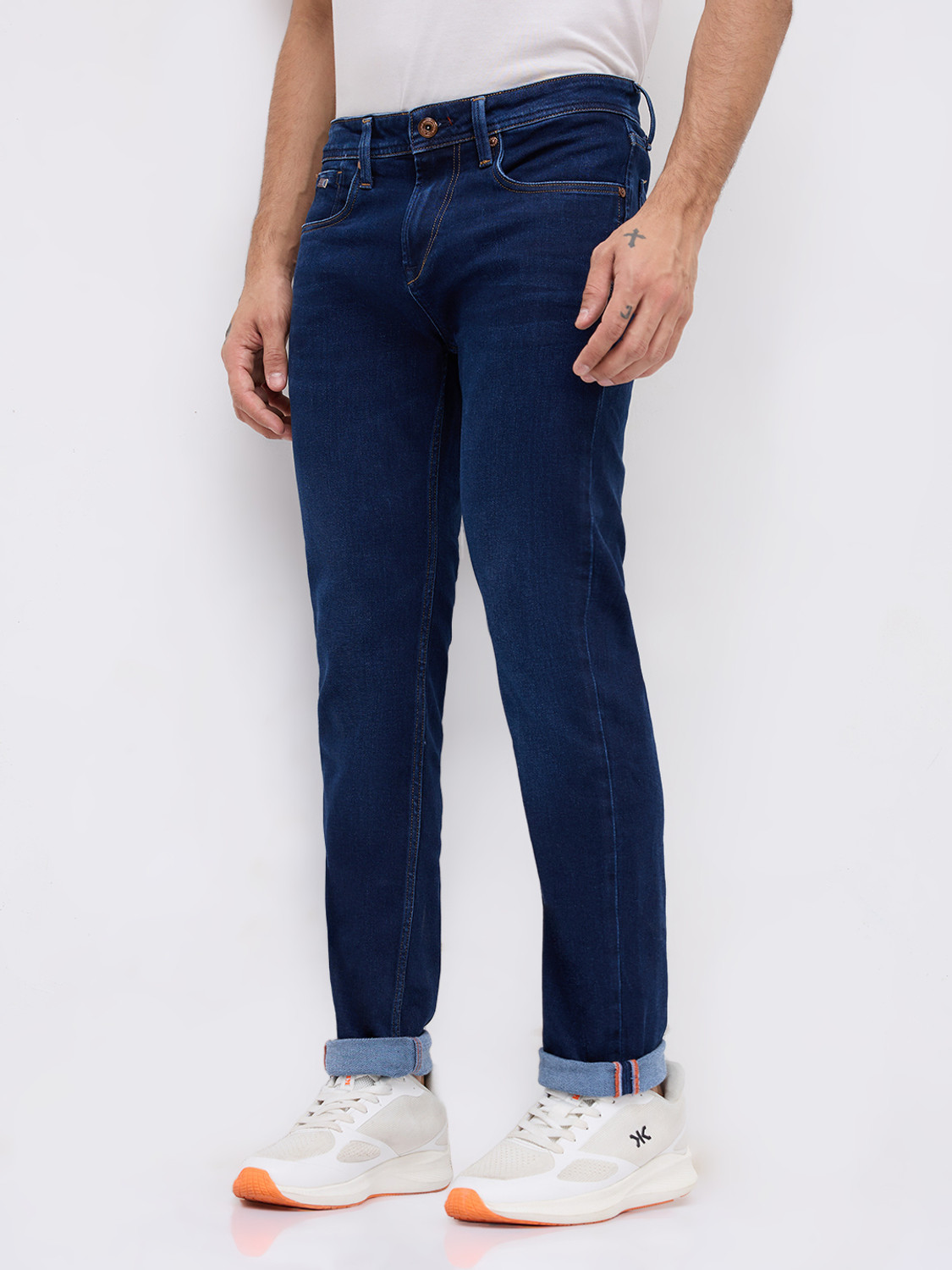 Image of KILLER Slim Men Dark Blue Jeans