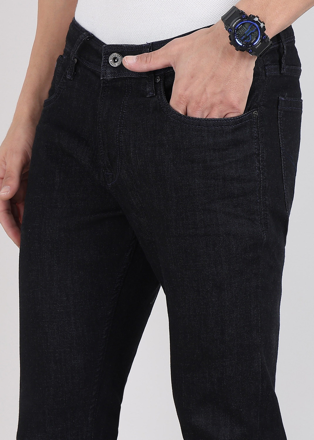 Image of KILLER Skinny Men Dark Blue Jeans