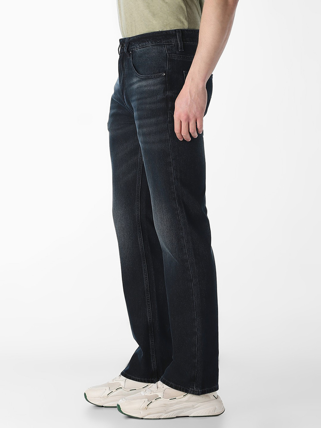 Image of JACK & JONES Boot-Leg Men Dark Blue Jeans