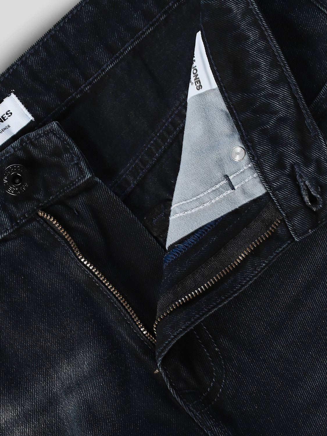 Image of JACK & JONES Boot-Leg Men Dark Blue Jeans