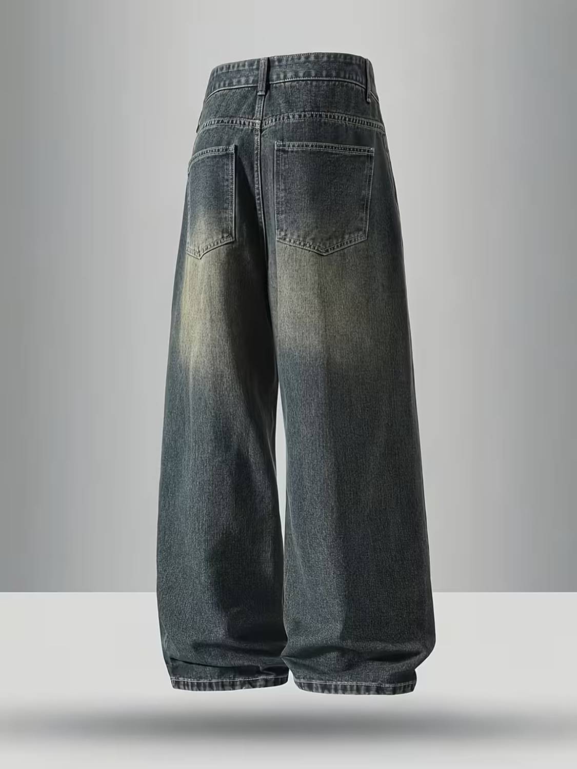 sky collection Loose Fit Men Blue Jeans - Image 2