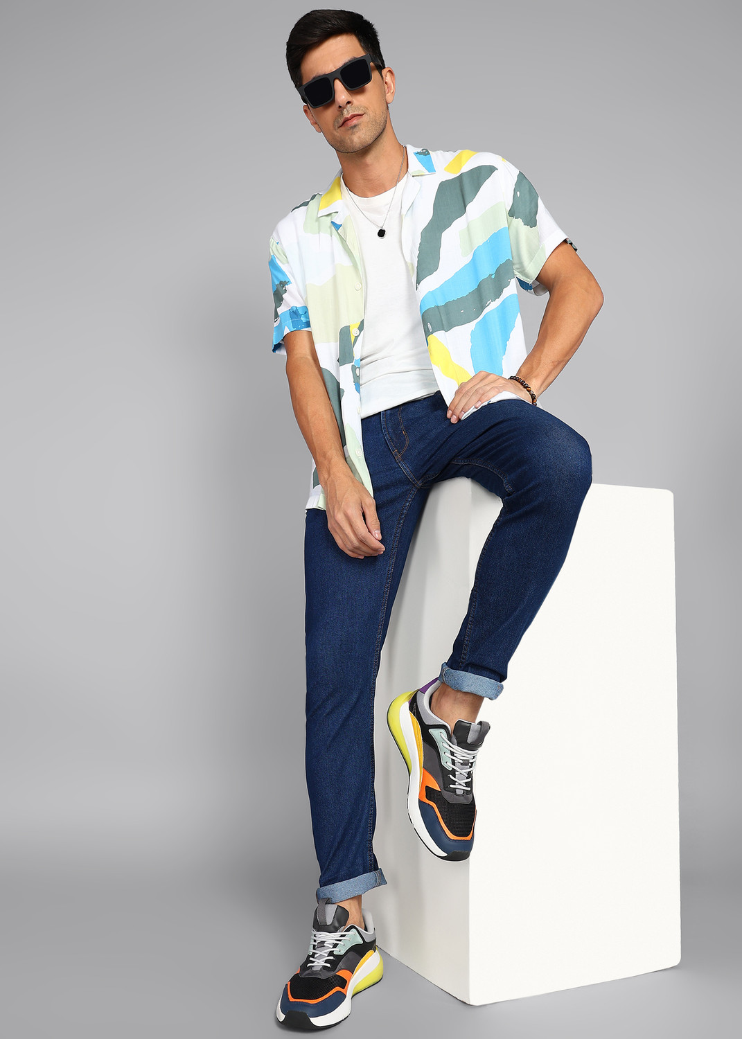 Image of METRONAUT Skinny Men Dark Blue Jeans