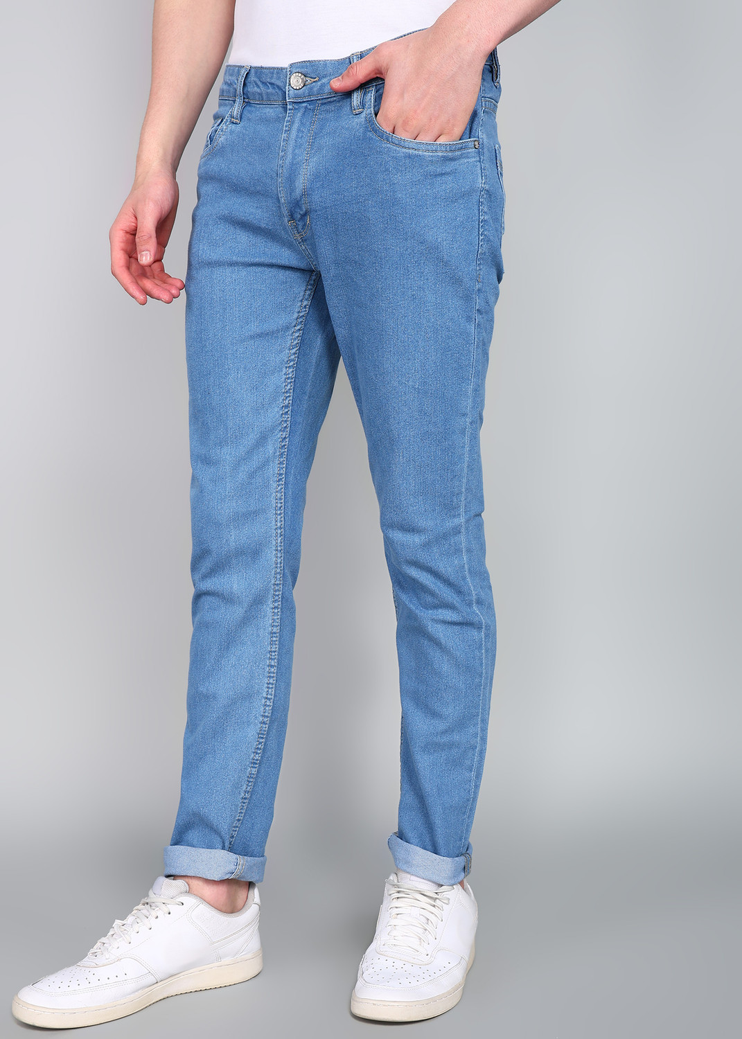 Image of METRONAUT Skinny Men Light Blue Jeans
