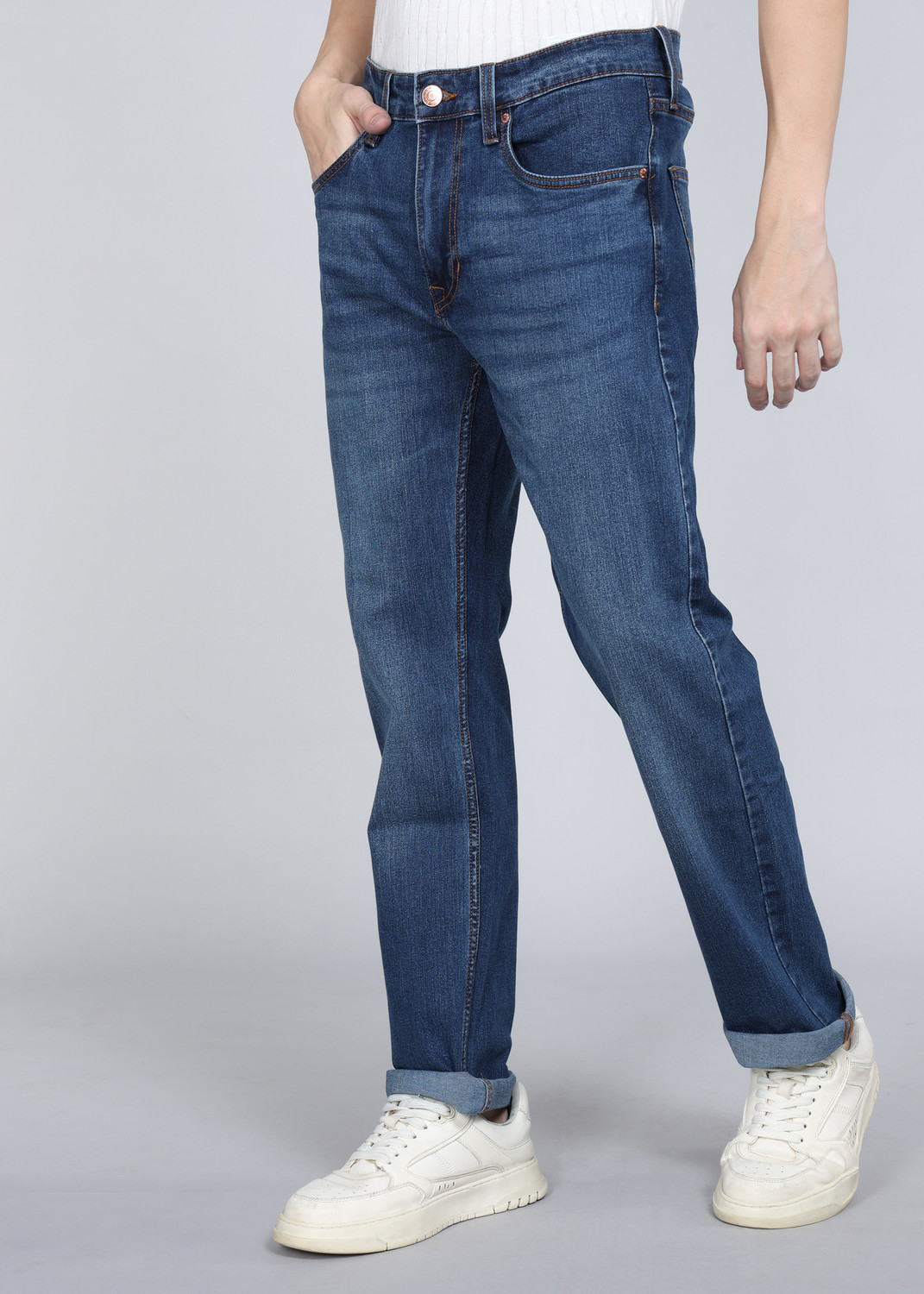 Image of U.S. Polo Assn. Denim Co. Regular Men Blue Jeans