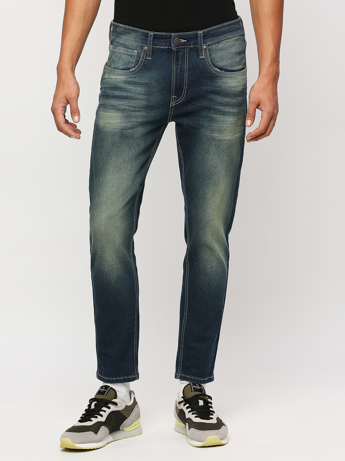 Image of Pepe Jeans Slim Men Dark Blue Jeans