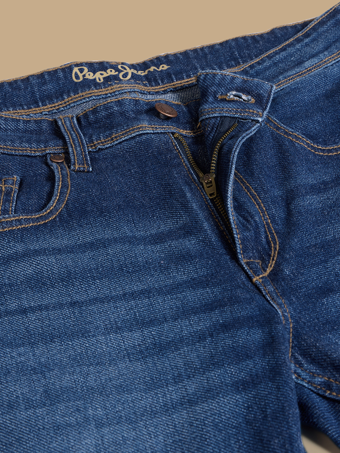Image of Pepe Jeans Slim Men Dark Blue Jeans