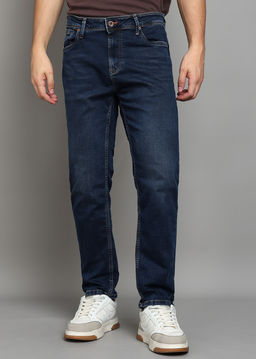 Image of KILLER Slim Men Dark Blue Jeans