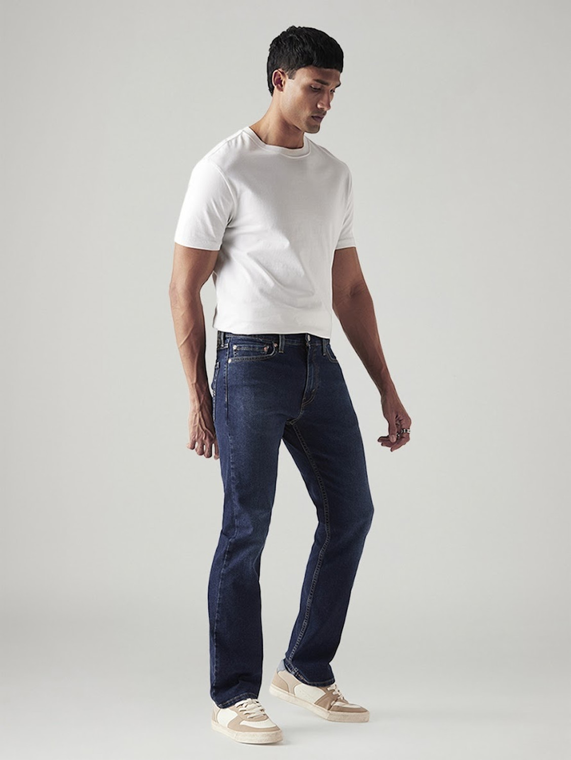 Image of LEVI'S Boot-Leg Men Dark Blue Jeans