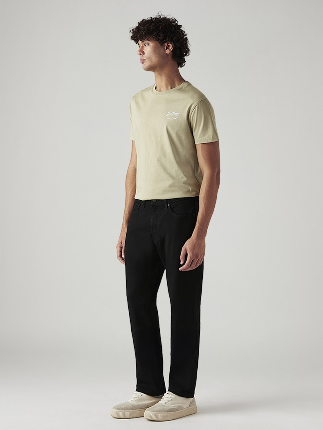 Image of LEVI'S Tapered Fit Men Black Jeans