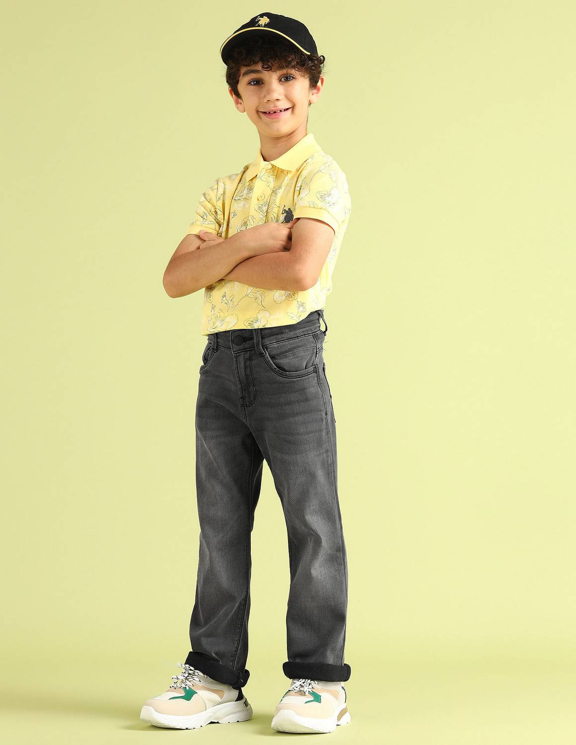 U.S. POLO ASSN. Boys Grey Jeans - Image 2