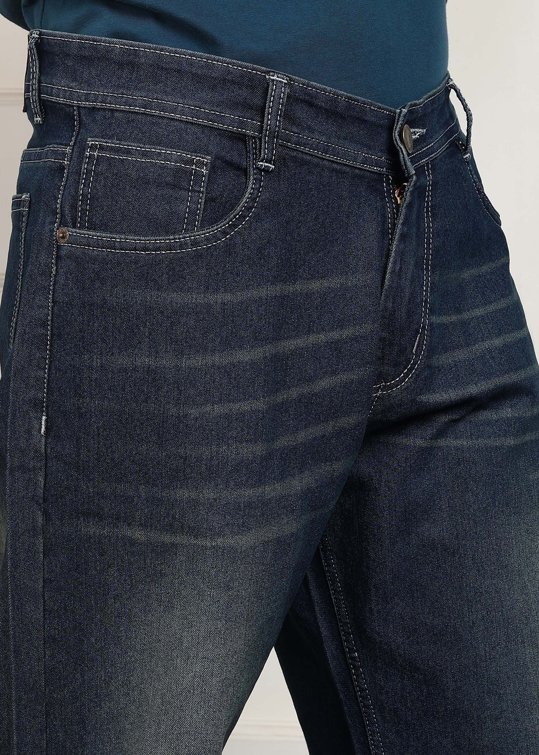 Image of TRUE FADES Loose Fit Men Blue Jeans