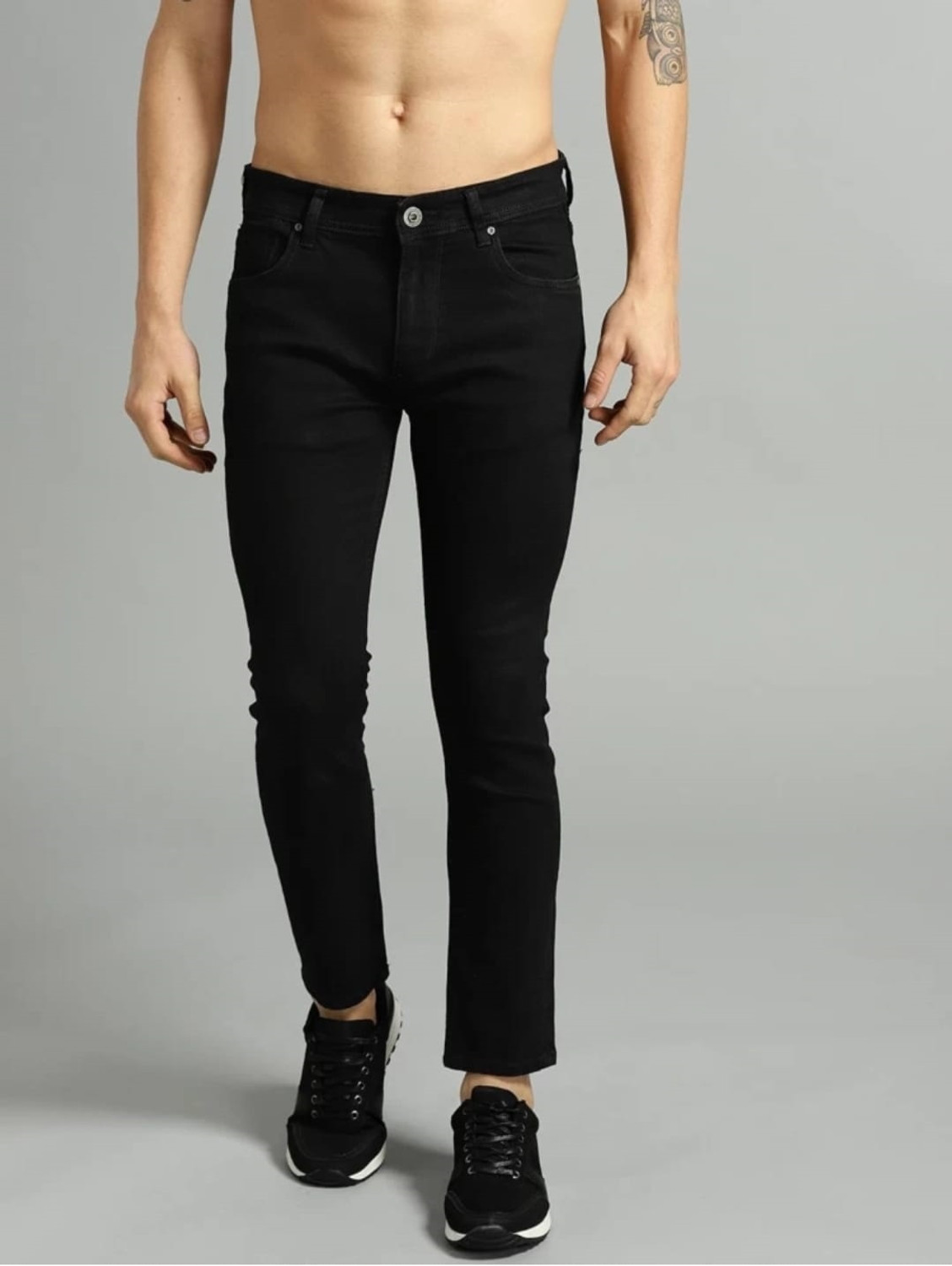 Image of CAMFITS Slim Men Black Jeans