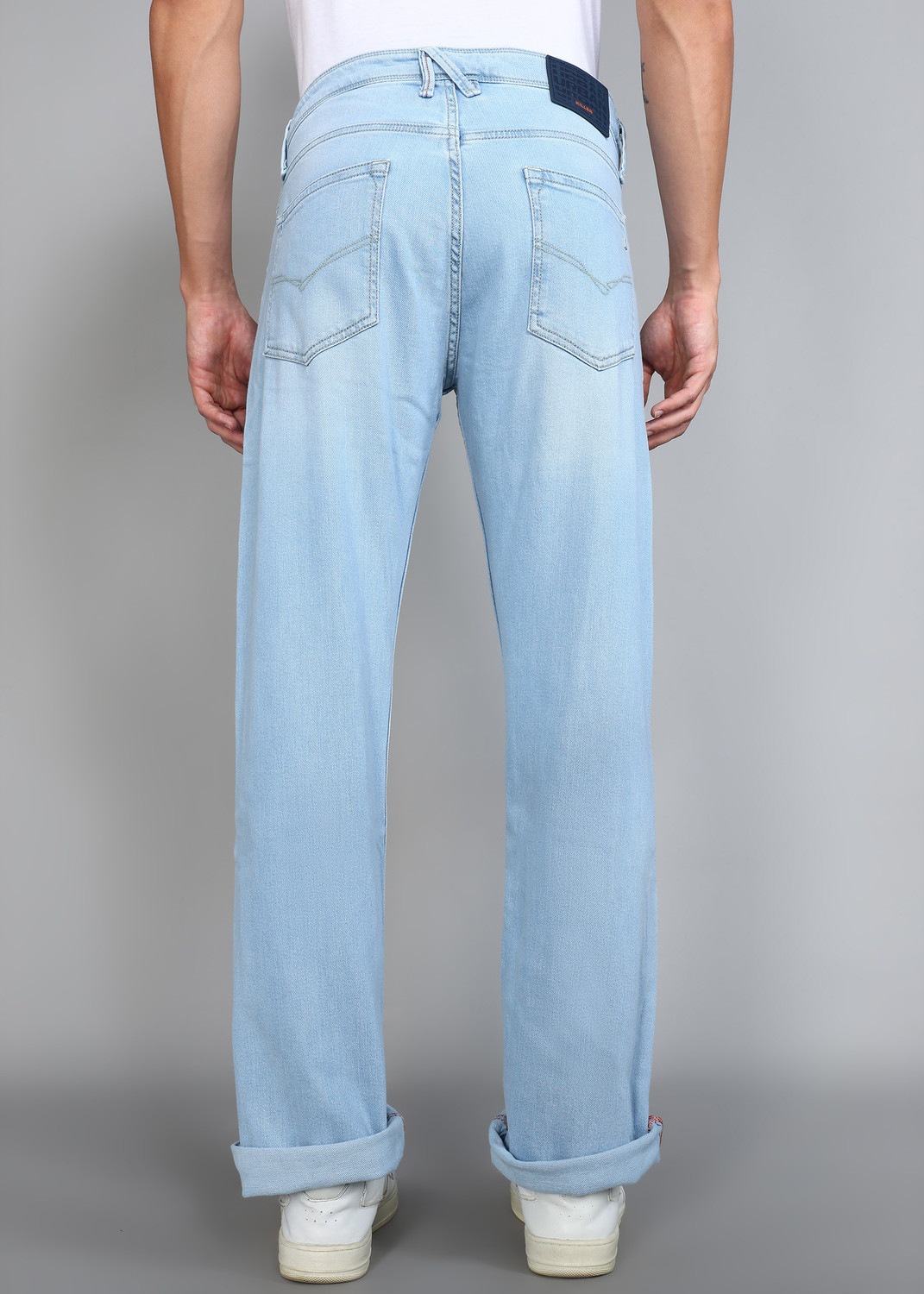 Image of KILLER Straight Fit Men Blue Jeans
