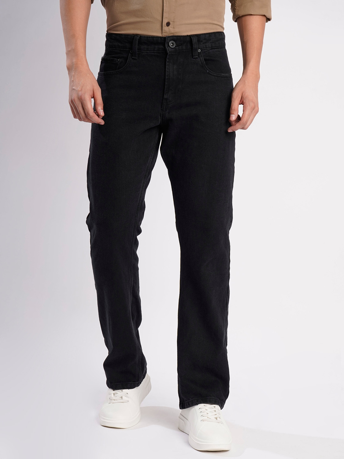 Image of Roadster Boot-Leg Men Black Jeans