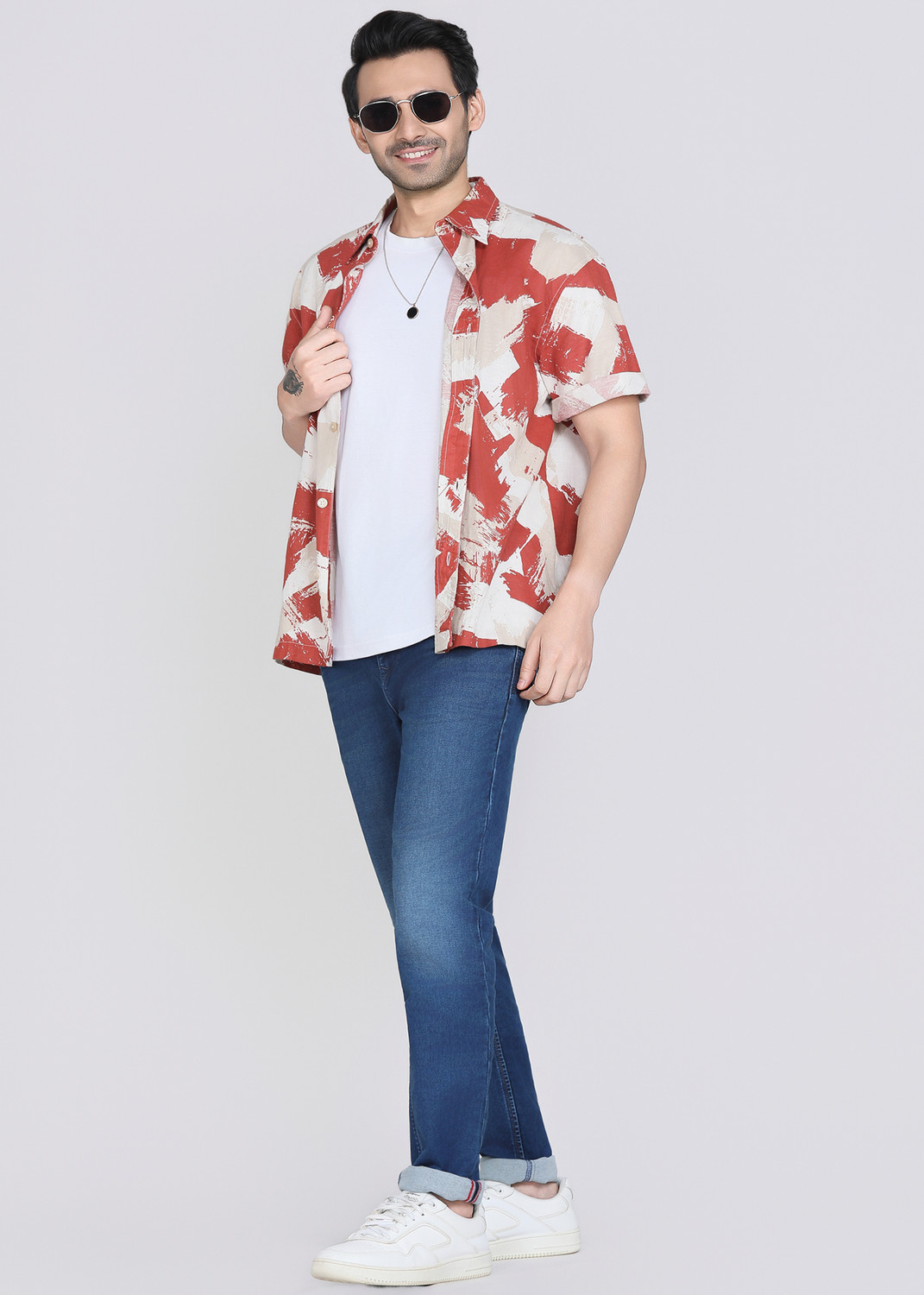 Image of LAWMAN Skinny Men Blue Jeans