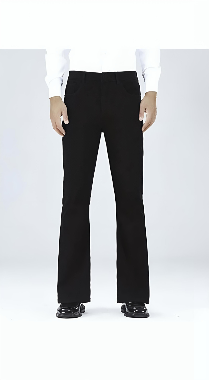 Image of Trendd Boot-Leg Men Black Jeans