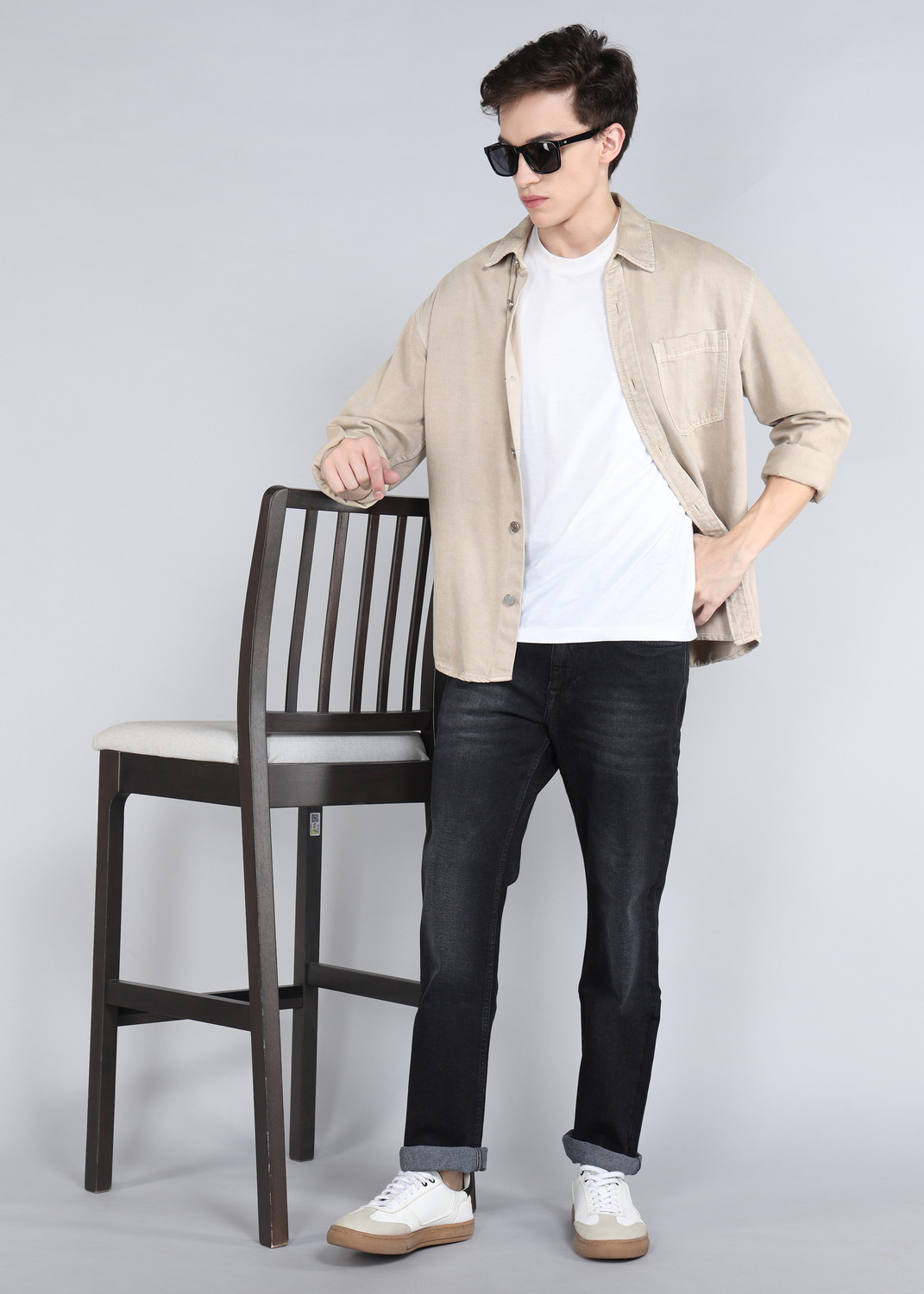 Image of U.S. Polo Assn. Denim Co. Regular Men Black Jeans