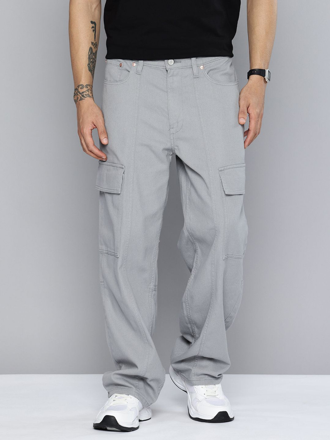 Image of LEVI'S 578 Loose Fit Men Grey Jeans