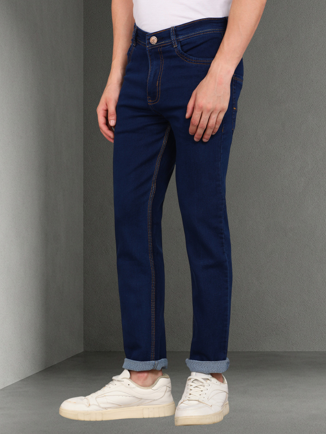 Image of METRONAUT Slim Men Blue Jeans