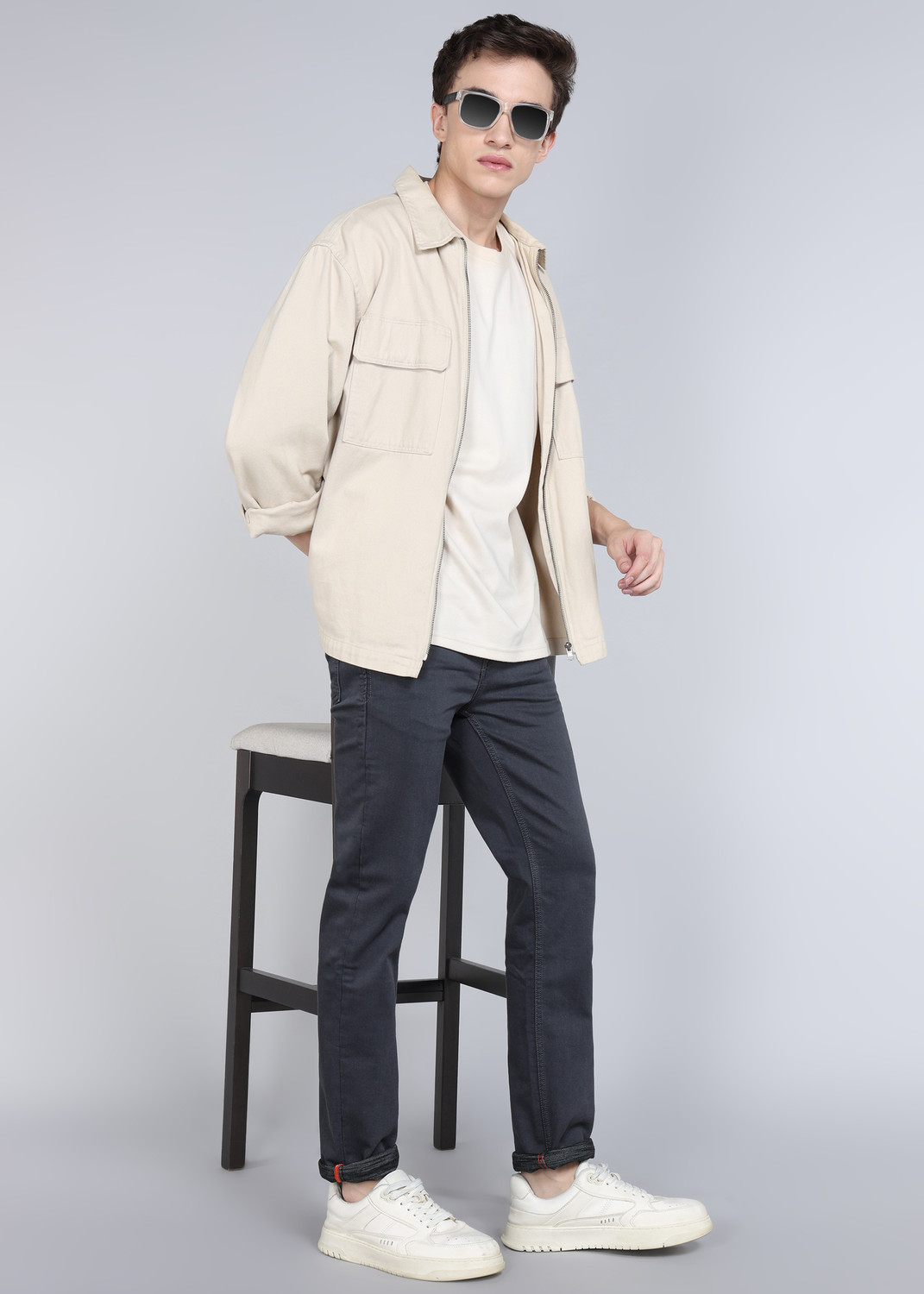 Image of KILLER Slim Men Grey Jeans