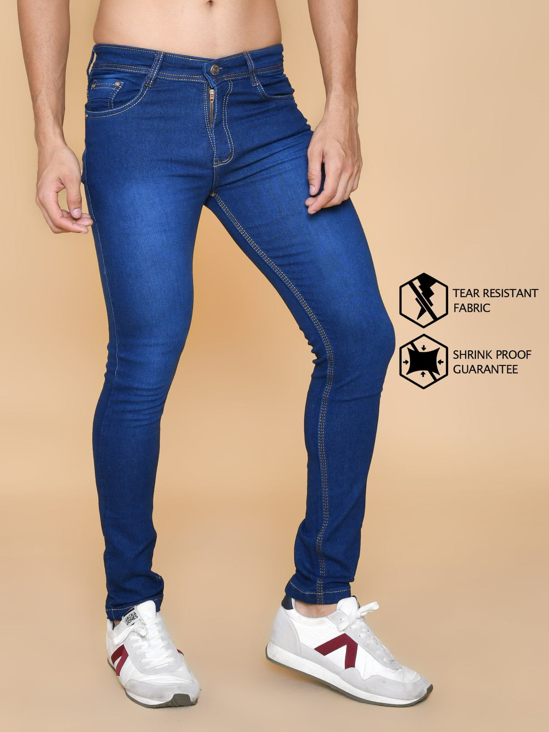 Image of RASSO Slim Men Blue Jeans