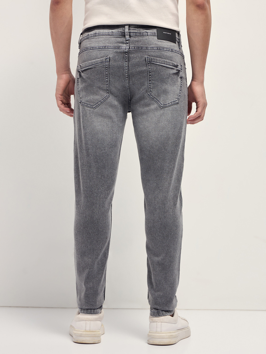 Image of THE BEAR HOUSE Skinny Men Grey Jeans