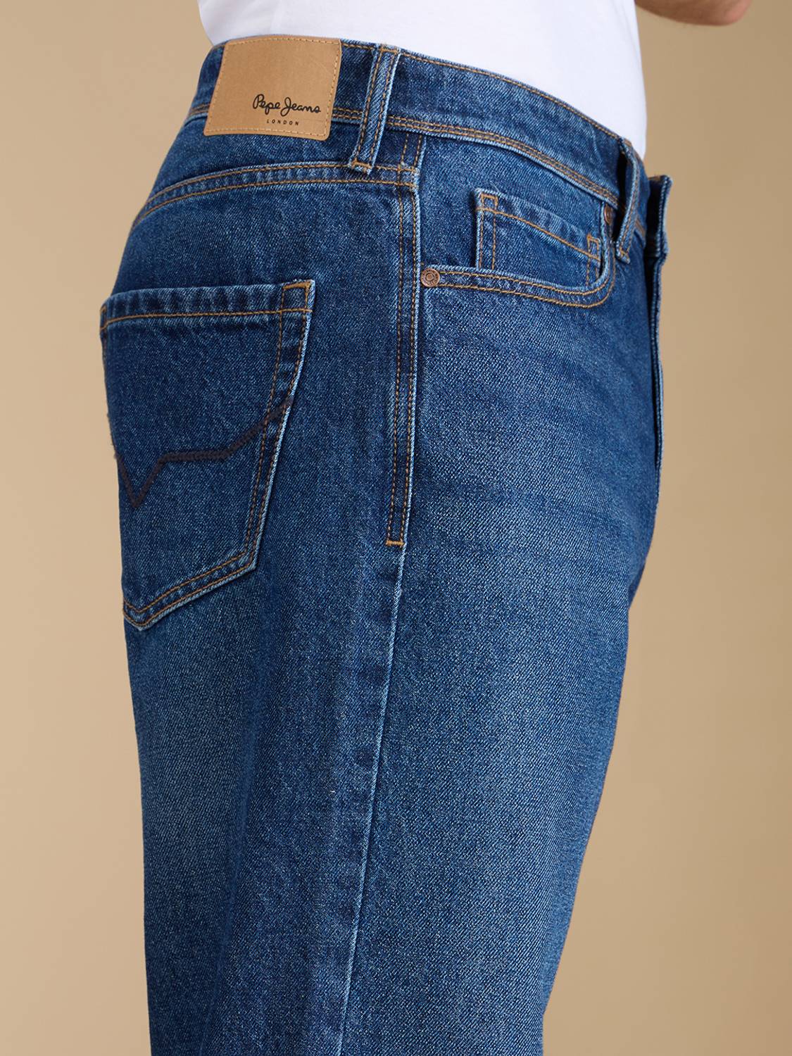 Pepe Jeans Relaxed Fit Blue Jeans - Image 2