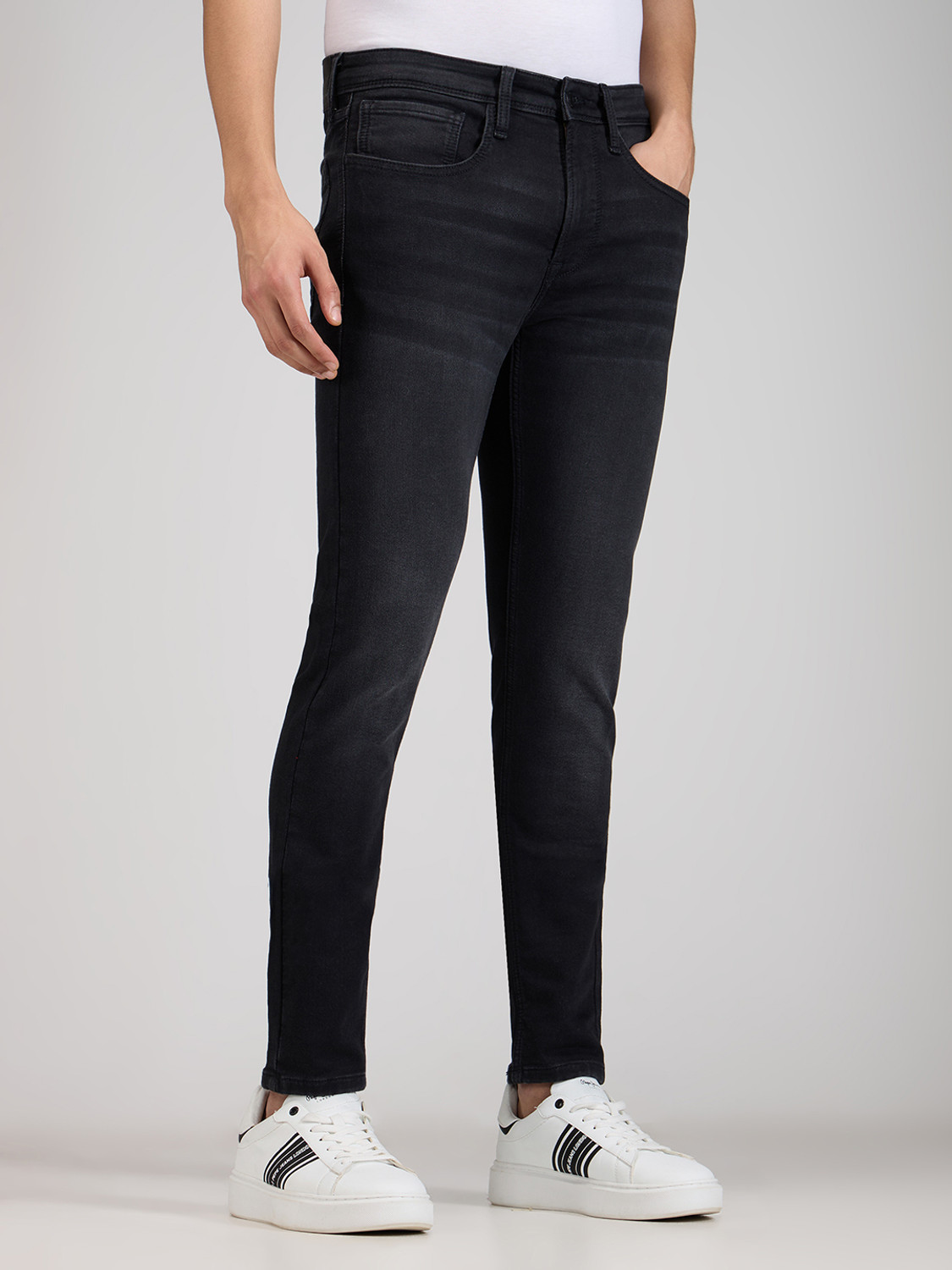 Image of Pepe Jeans Slim Men Black Jeans