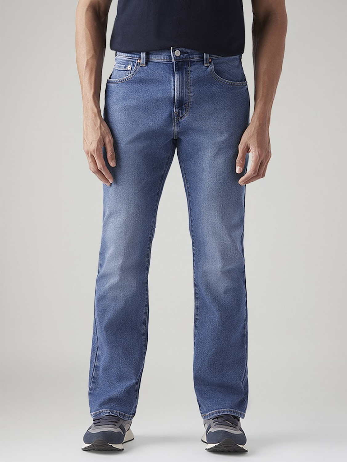 Image of LEVI'S Boot-Leg Men Blue Jeans