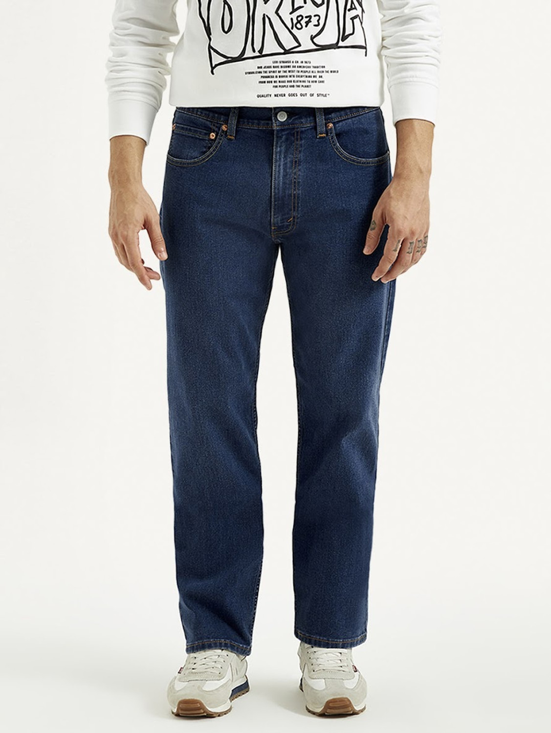 Image of LEVI'S Relaxed Fit Men Dark Blue Jeans