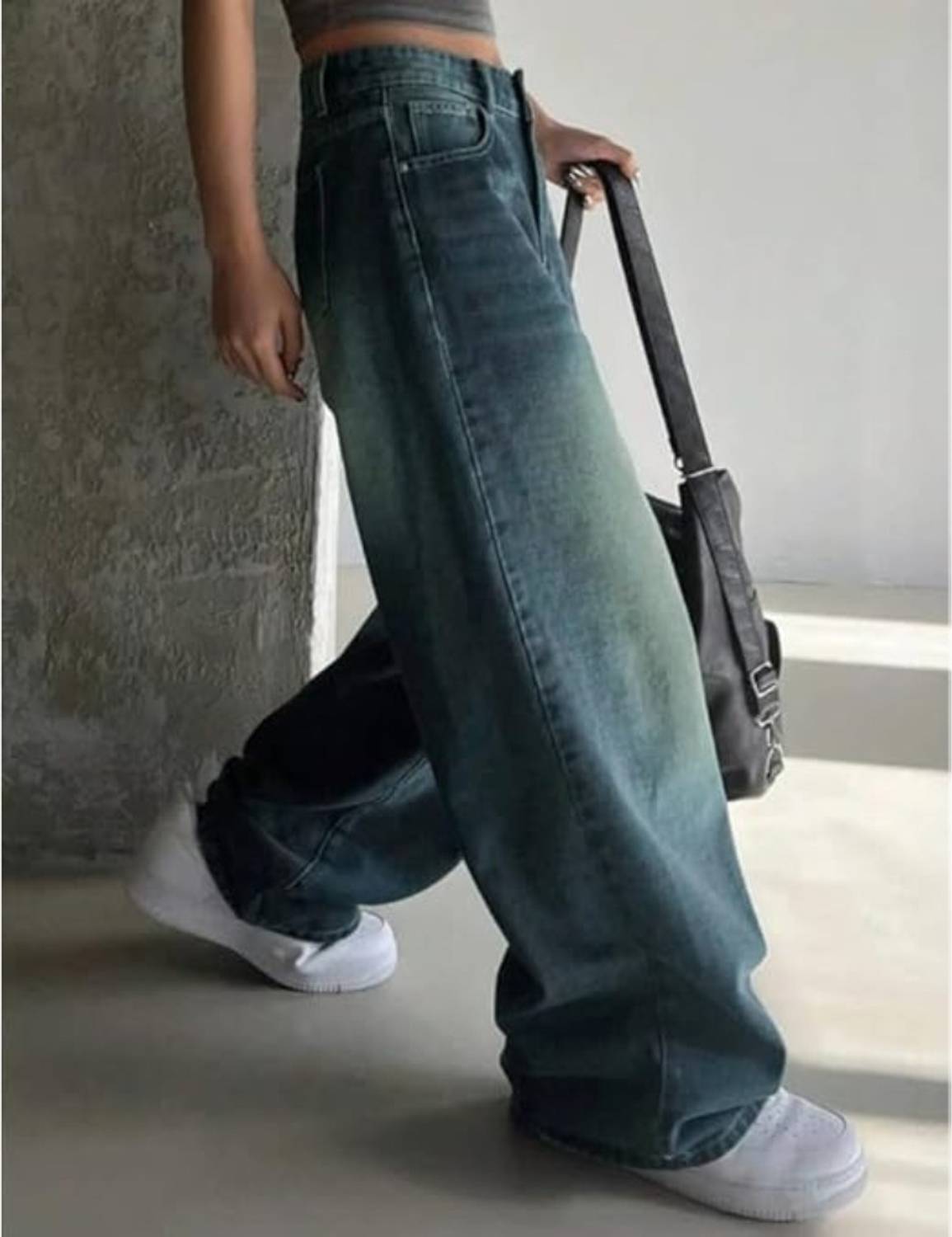 SHIV LAHERI Baggy Fit Women Blue Jeans - Image 2