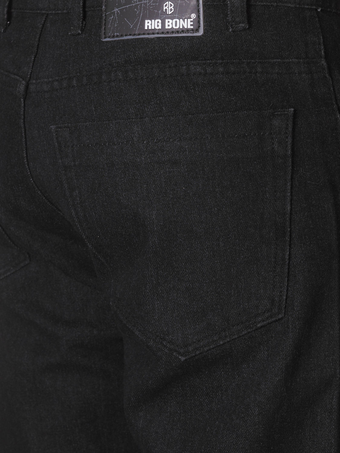 Image of RIG BONE Loose Fit Men Black Jeans
