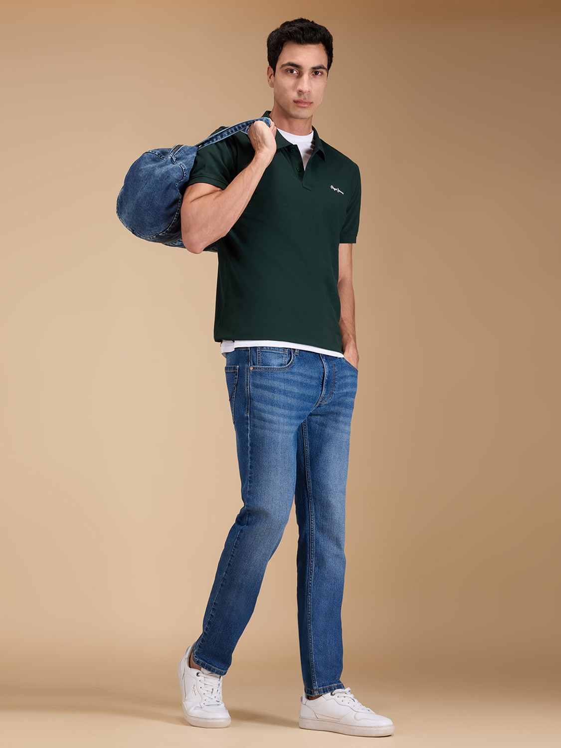 Image of Pepe Jeans Slim Men Blue Jeans