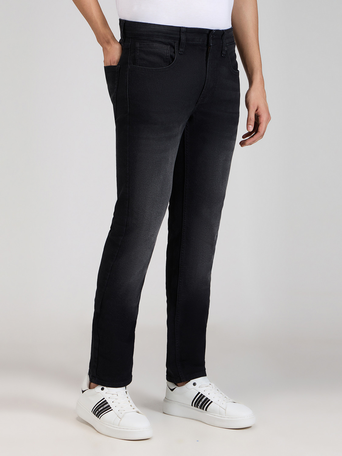 Image of Pepe Jeans Slim Men Black Jeans