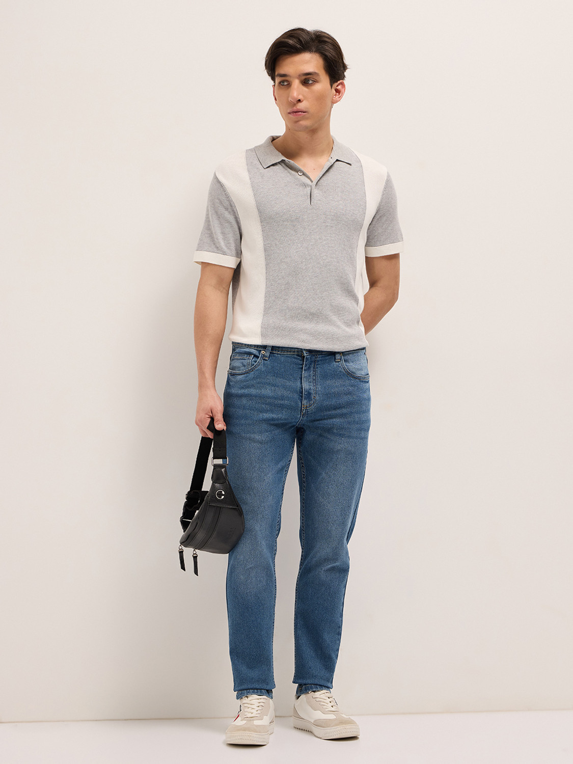 Image of THE BEAR HOUSE Slim Men Blue Jeans