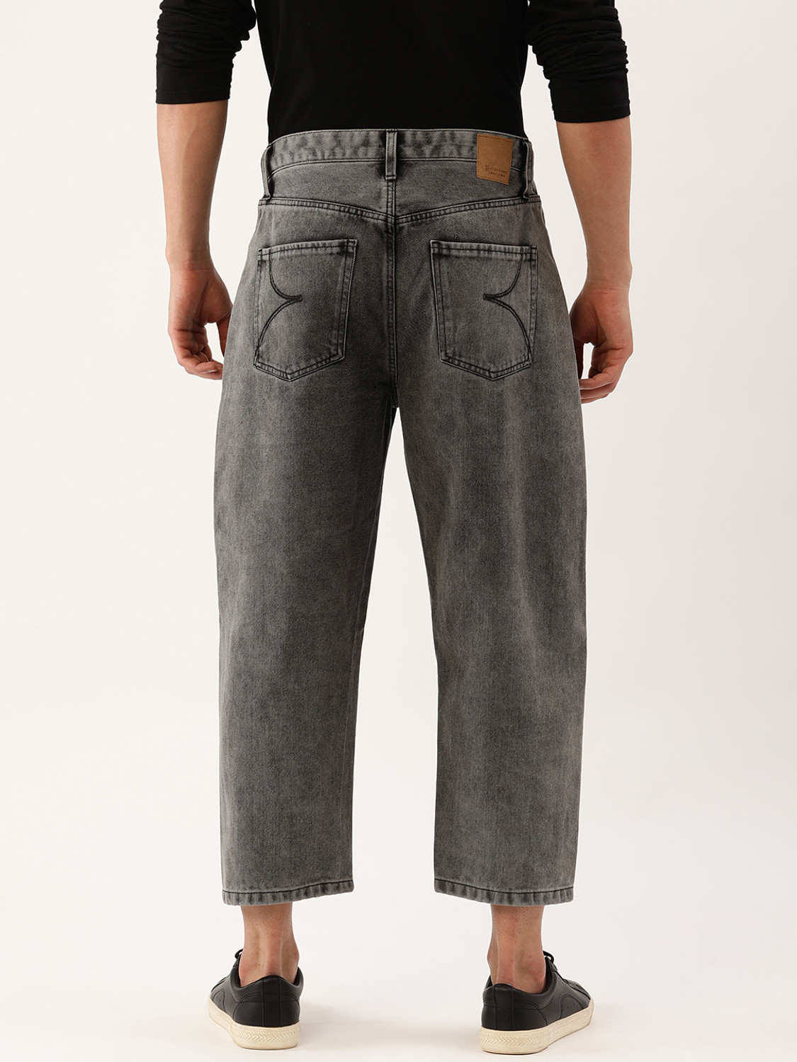 Image of Bene Kleed Regular Men Black Jeans