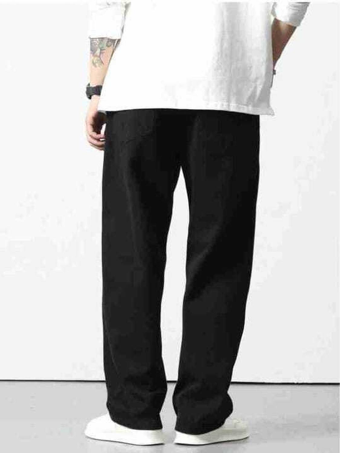 Southee Loose Fit Men Black Jeans - Image 2