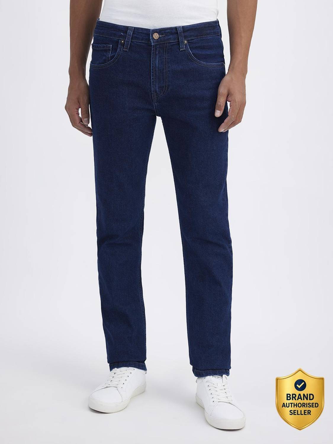 Pepe Jeans Straight Fit Blue Jeans - Image 1