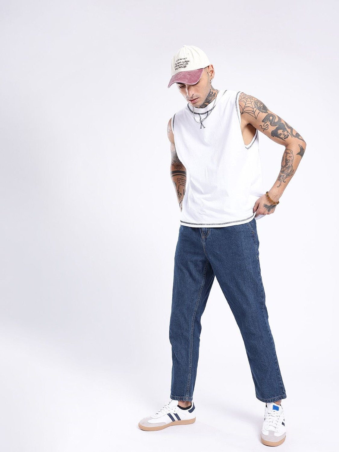 Image of Glitchez Regular Men Blue Jeans
