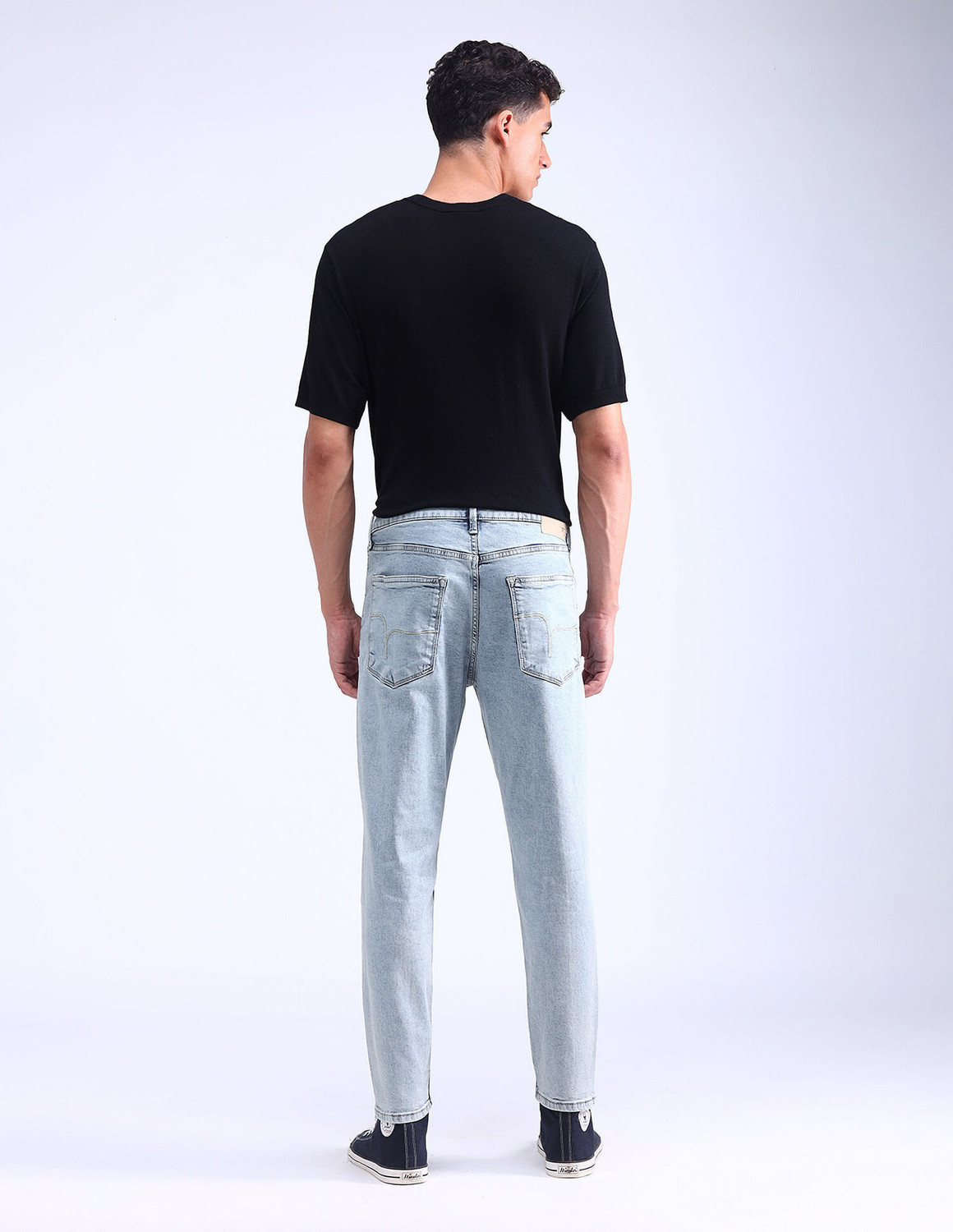 Image of FLYING MACHINE Regular Men Green Jeans
