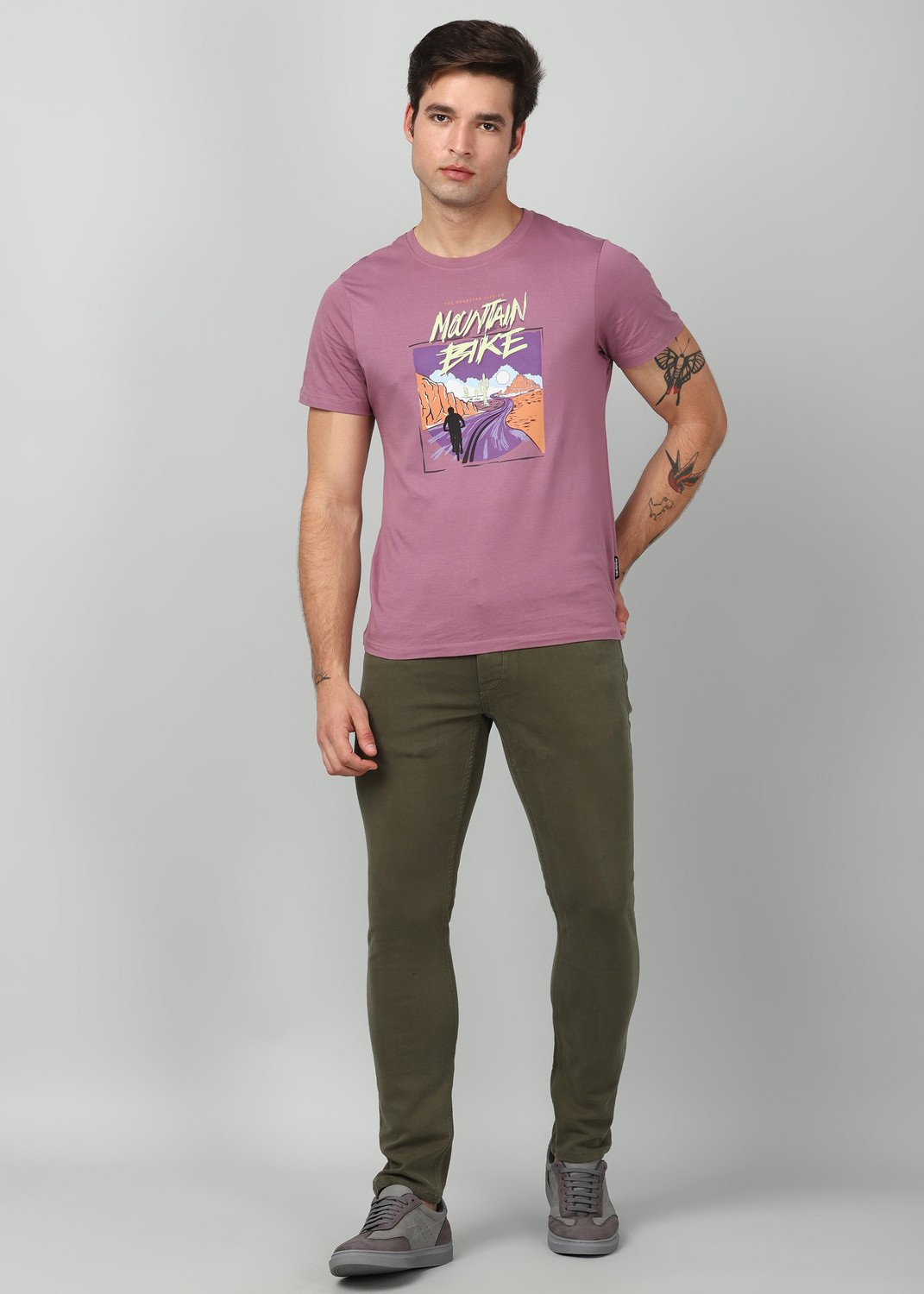 Image of PETER ENGLAND Men Regular Mid Rise White Jeans