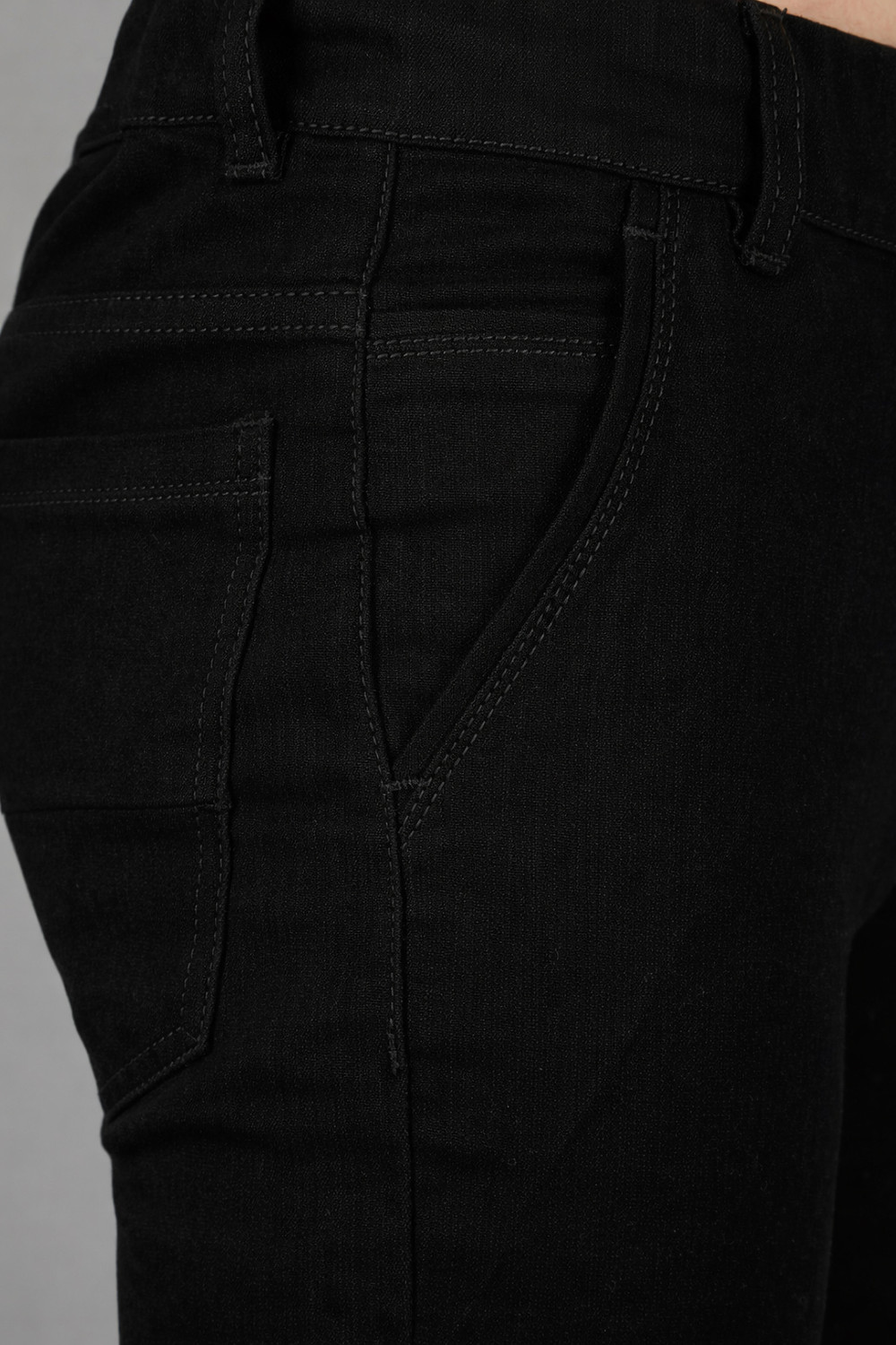 Image of NIVASU Jogger Fit Men Black Jeans