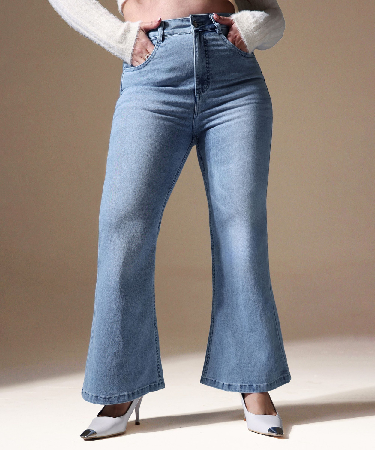 Image of Miss Chase Relaxed Fit Women Blue Jeans