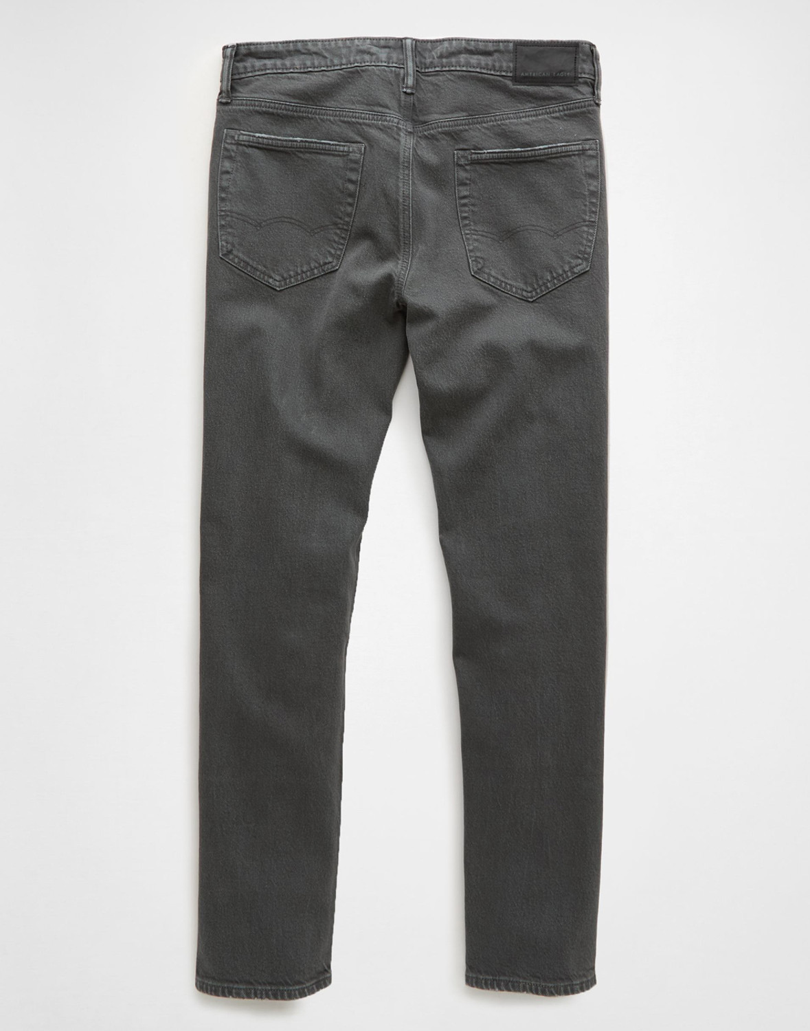 Image of American Eagle Straight Fit Men Grey Jeans