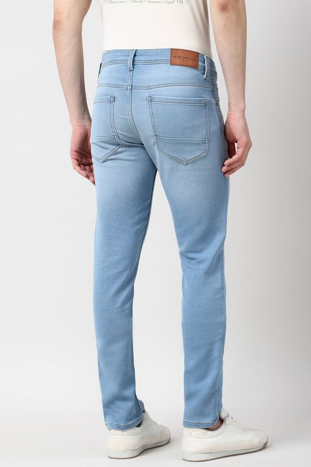 Image of PETER ENGLAND Skinny Men Light Blue Jeans