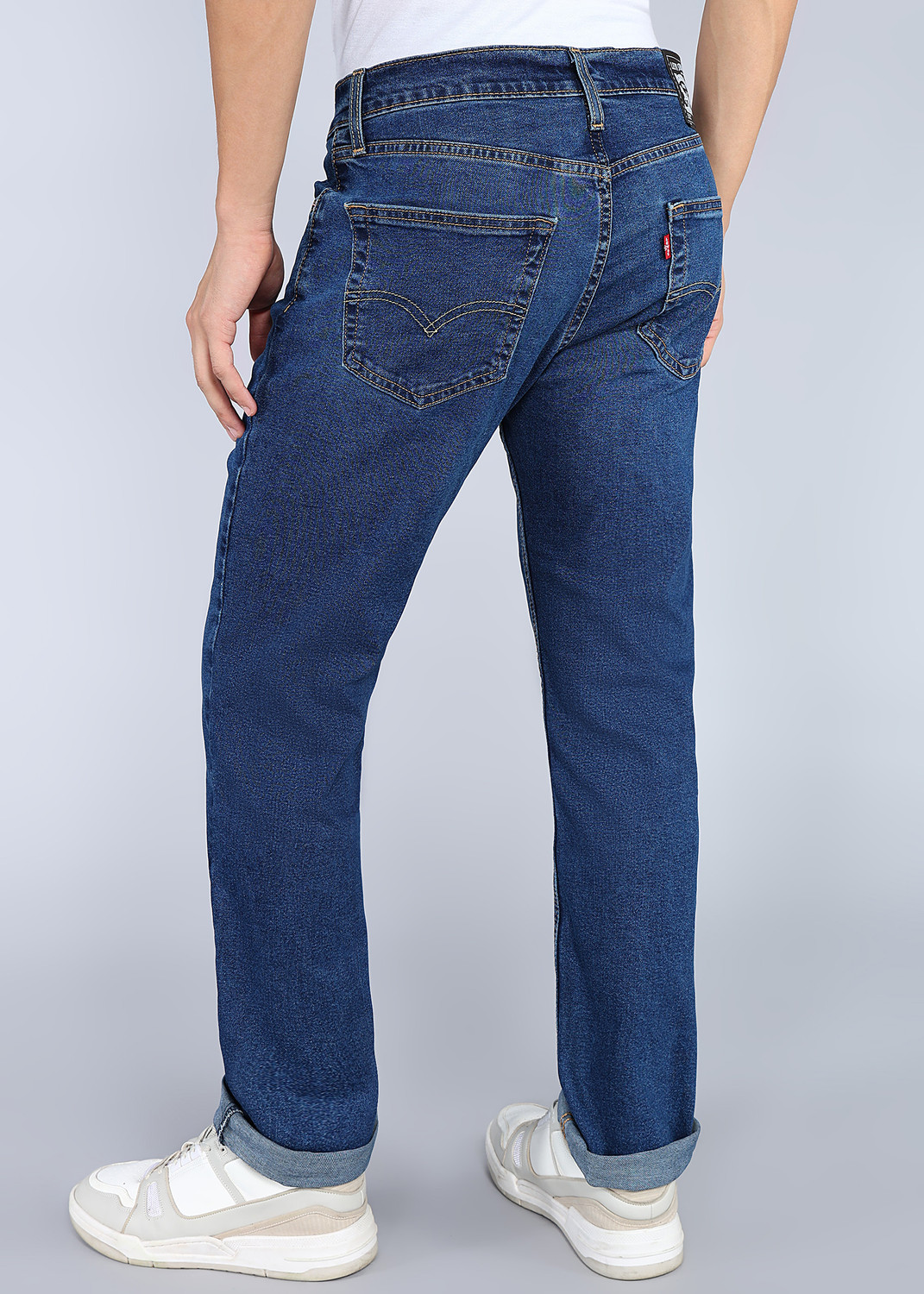 Image of LEVI'S Slim Men Dark Blue Jeans