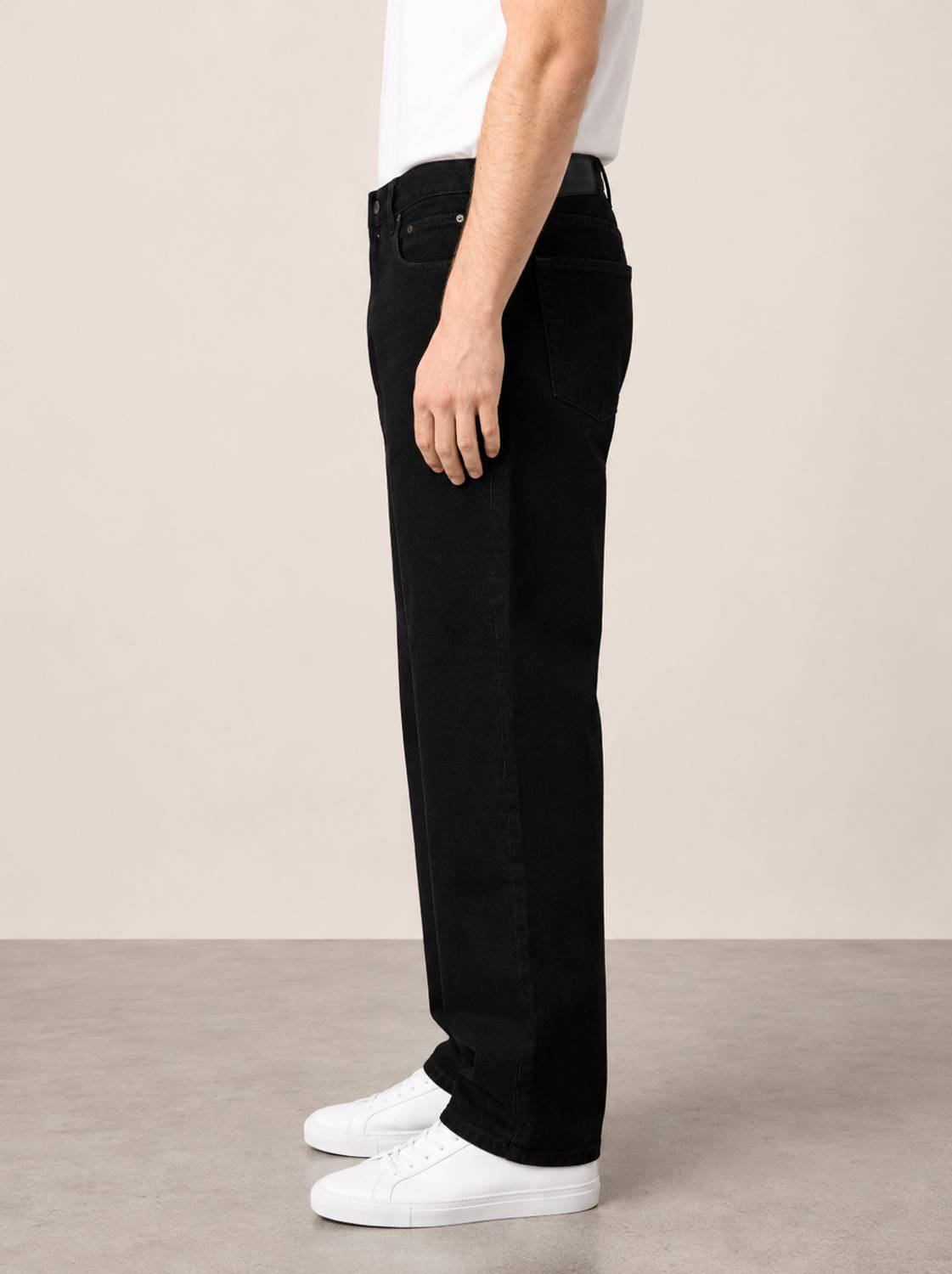 ZAYSH Loose Fit Men Black Jeans - Image 3