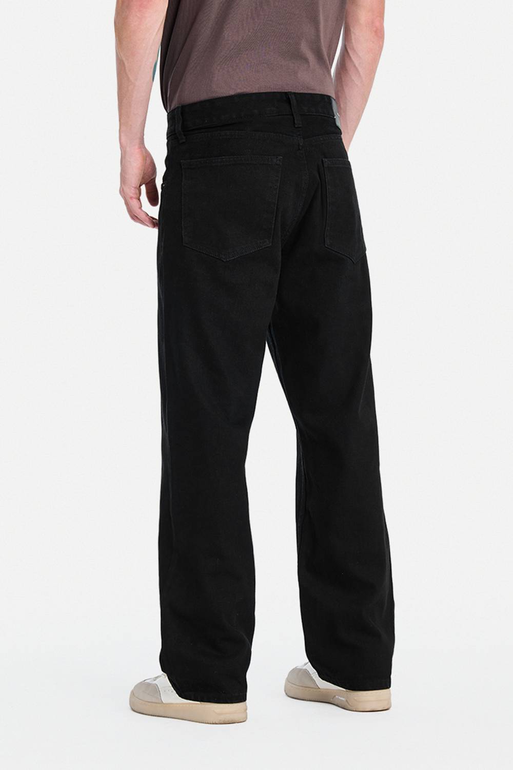 Snitch Black Straight Fit Men Jeans - Image 4