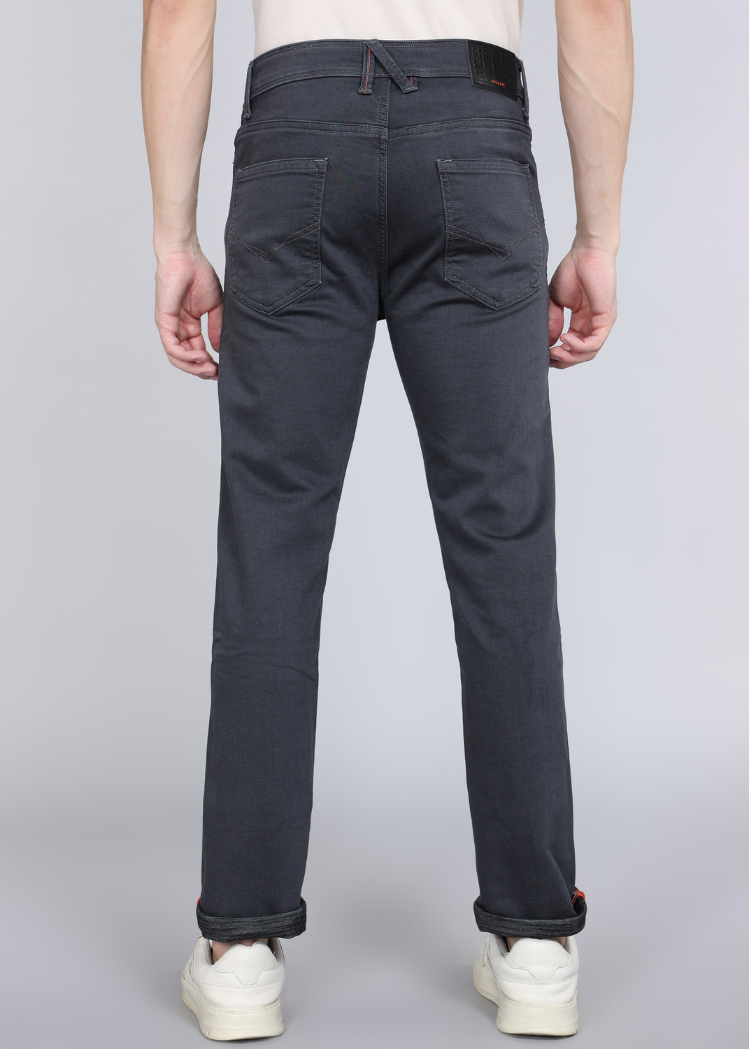 Image of KILLER Slim Men Grey Jeans